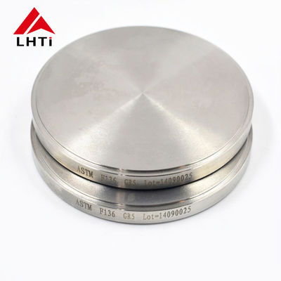 Bom preço ASTM B381 Gr23 Disco forjado de titânio para implantes On-line