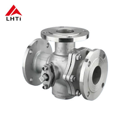 Bom preço Válvulas de Esfera de Titânio Gr2 DN 15 Classe 150-2500 Válvula de Esfera com Flange para Tratamento de Água on-line