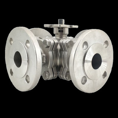 Bom preço Válvulas de esferas de titânio de quatro vias de classe Gr1 e Gr2 de 8 polegadas de classe 150 DN 15-250 para abastecimento de água on-line