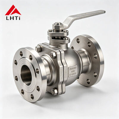 Bom preço Válvula de bola industrial resistente à corrosão do encanamento da válvula de esfera Titanium de flutuação on-line